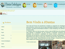 Tablet Screenshot of jdantasembalagens.com.br
